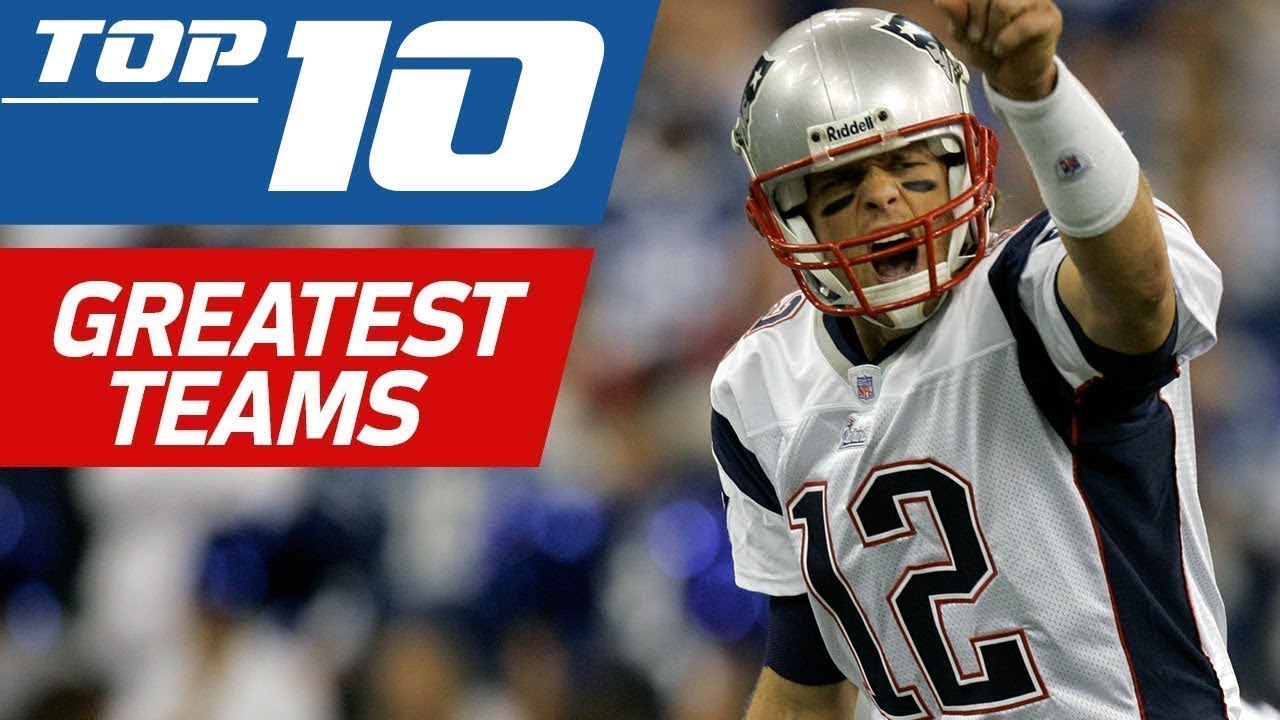 top 10 best nfl team of all time