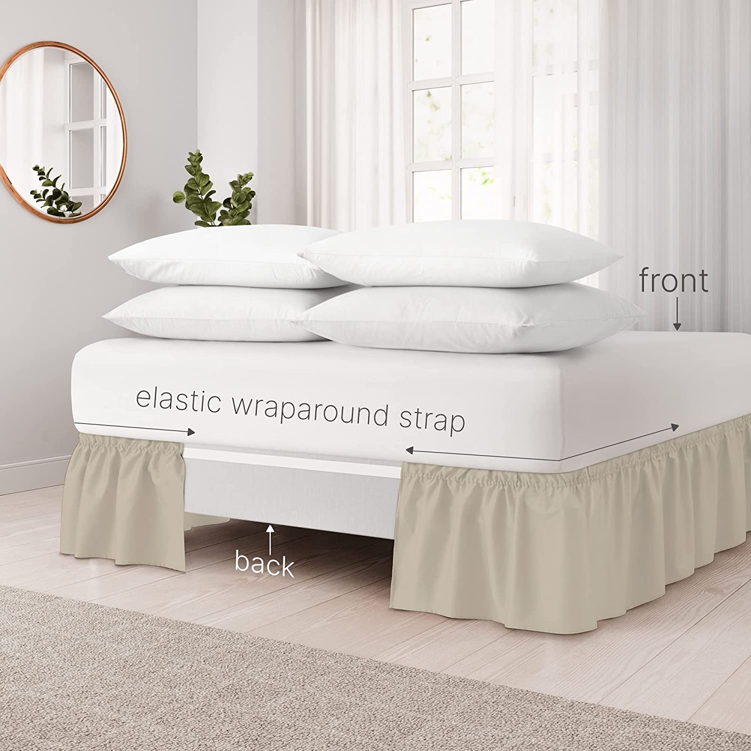 bedskirt queen size