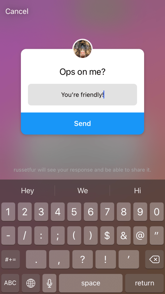 ops meaning snapchat