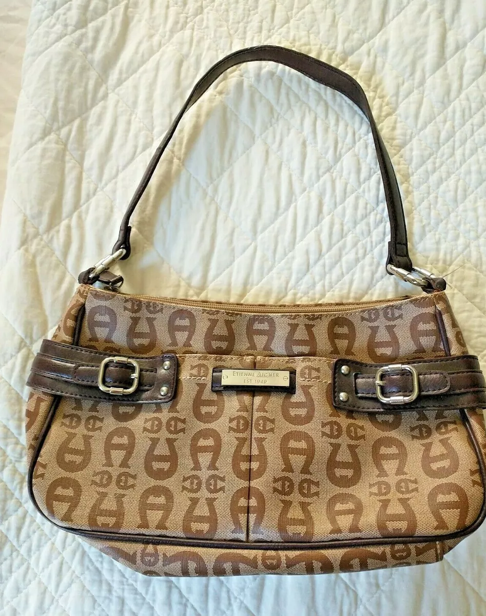 aigner logo bag