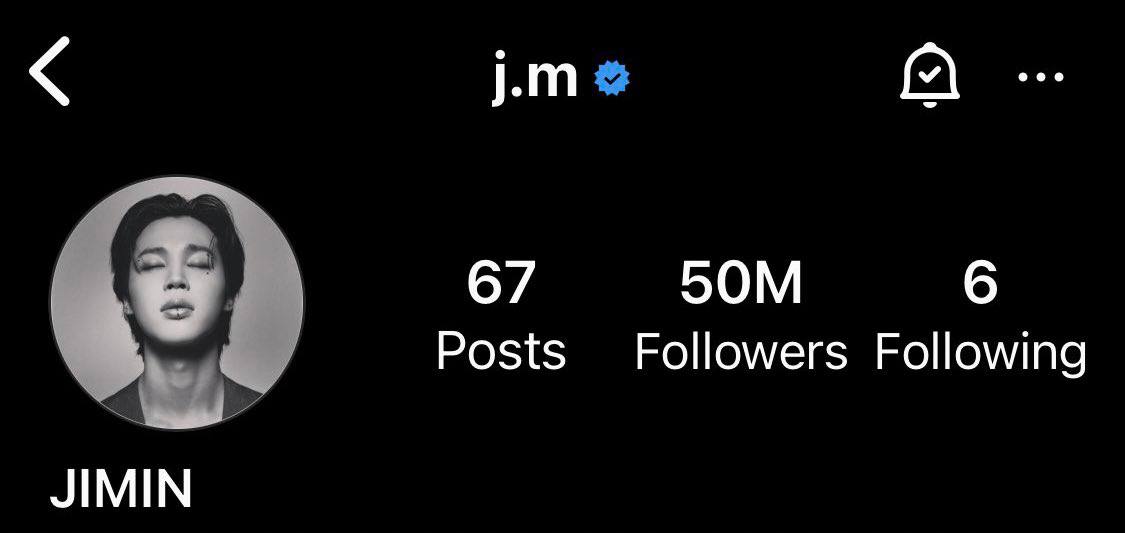 jimin instagram followers