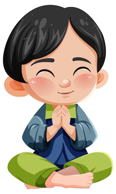 pray cartoon picture