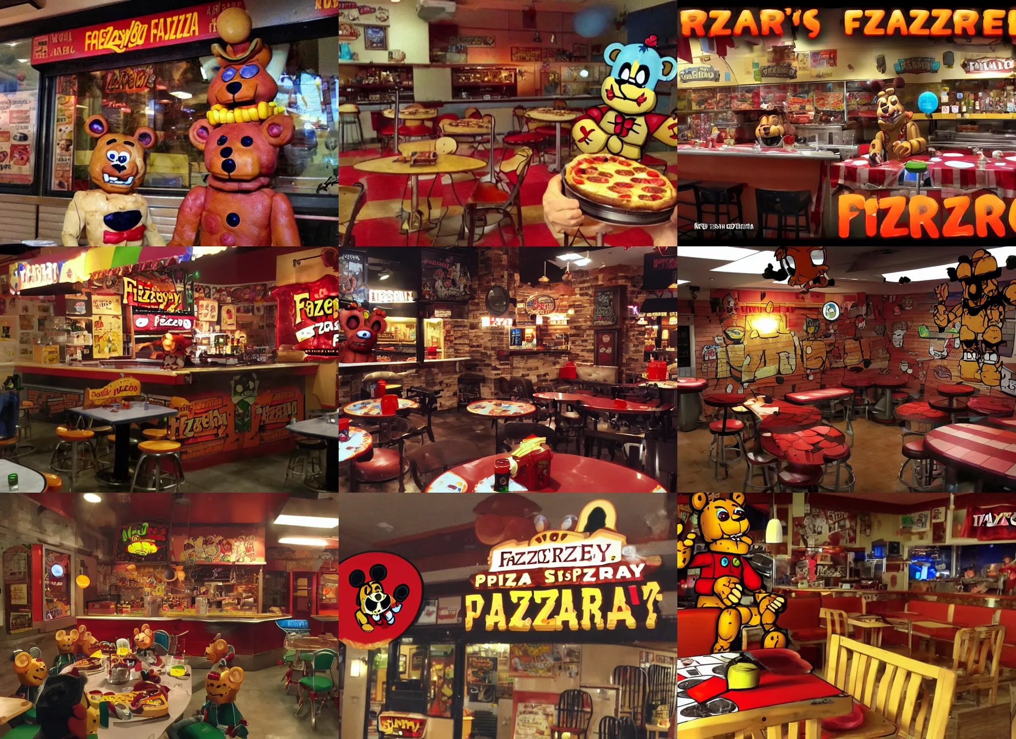 freddy fazbears pizzeria in real life