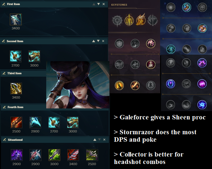 caitlyn builds