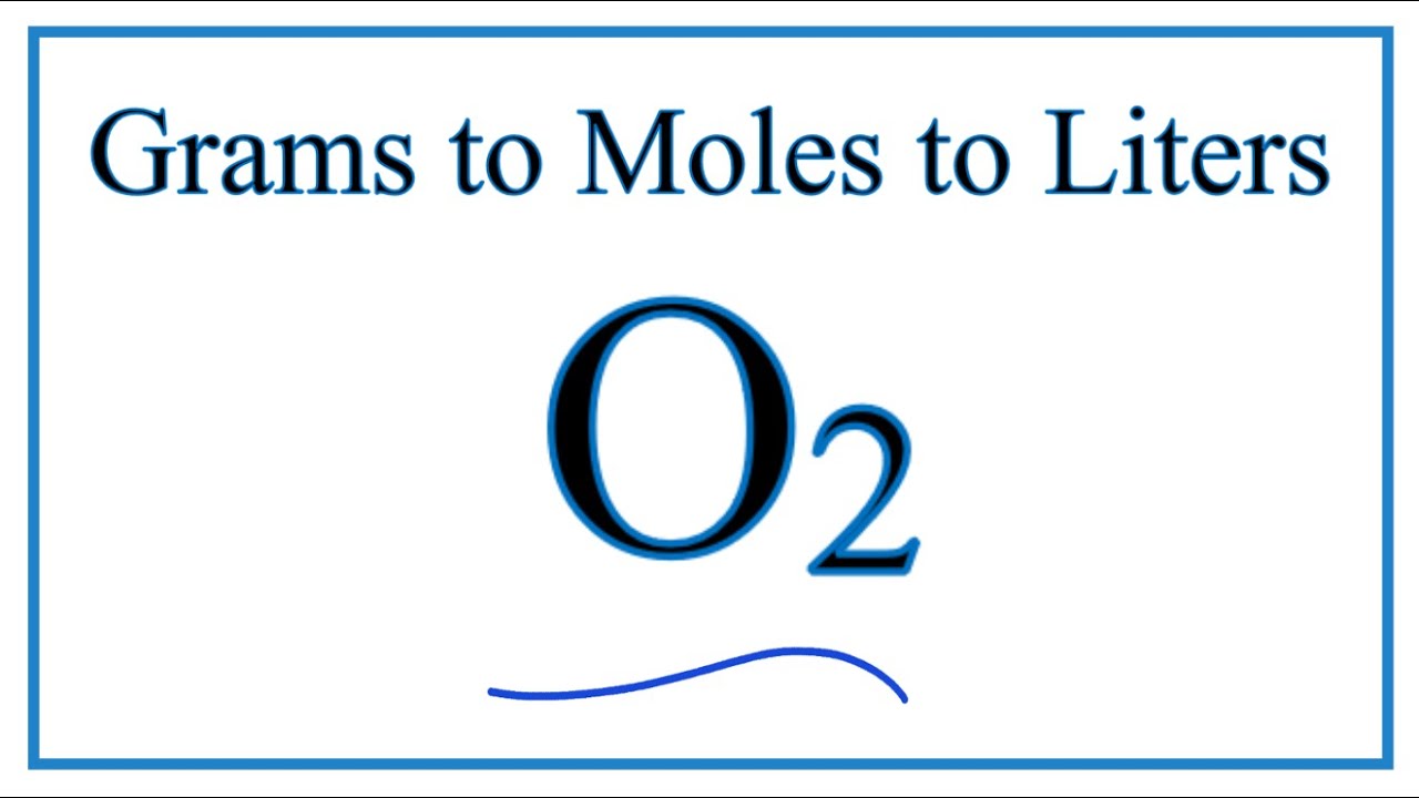 o2 moles