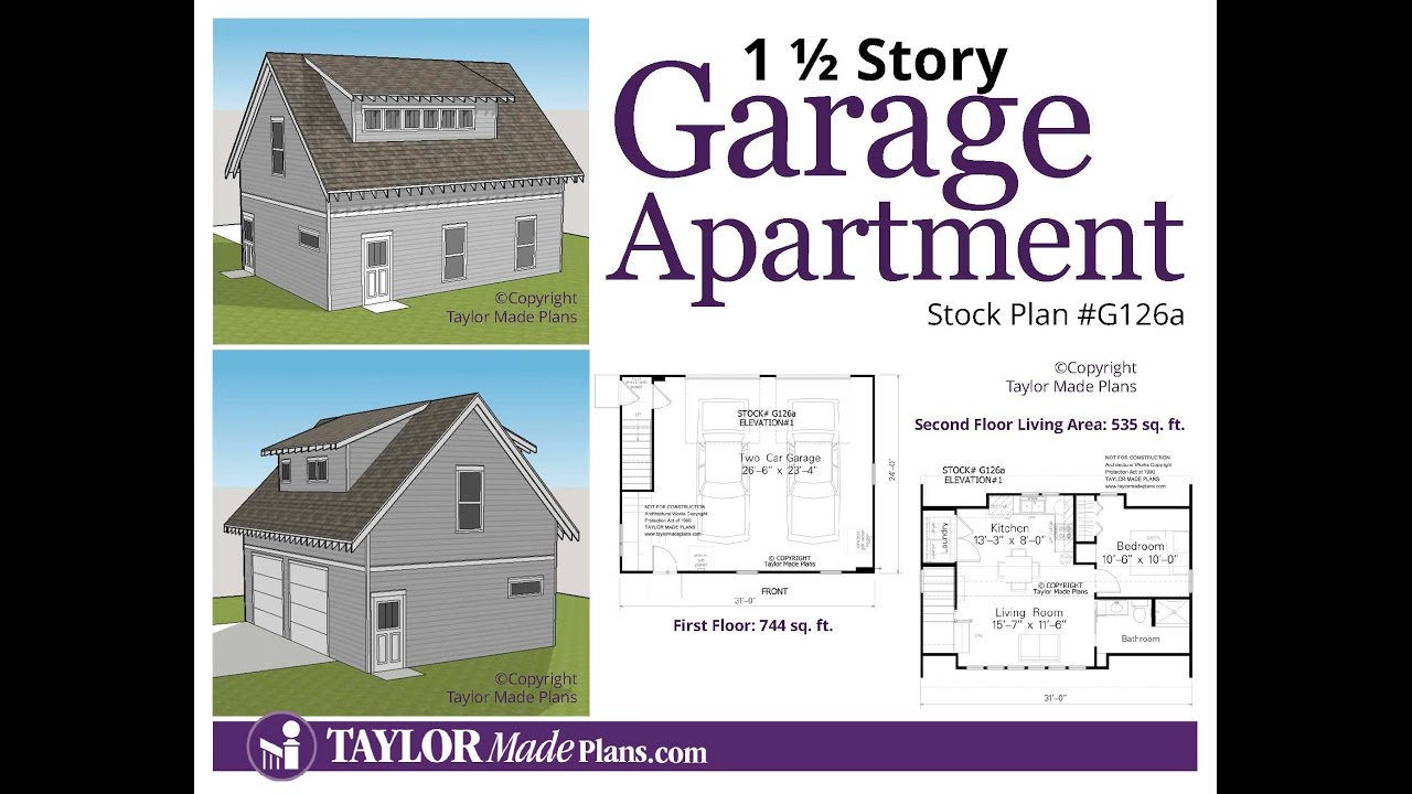 apartment over garage plans