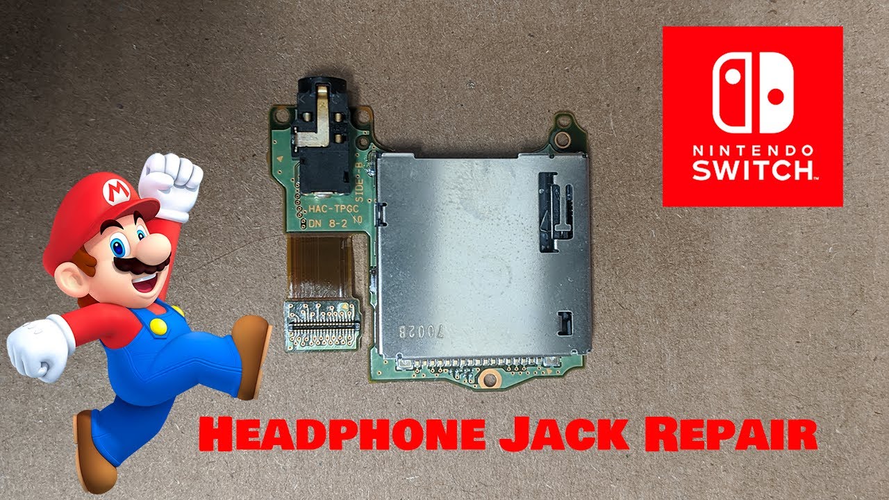 nintendo switch headphone jack not working