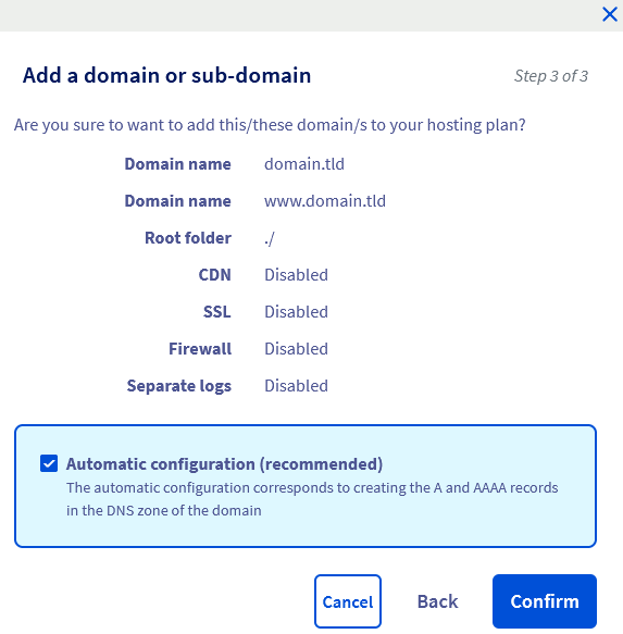 ovh domain