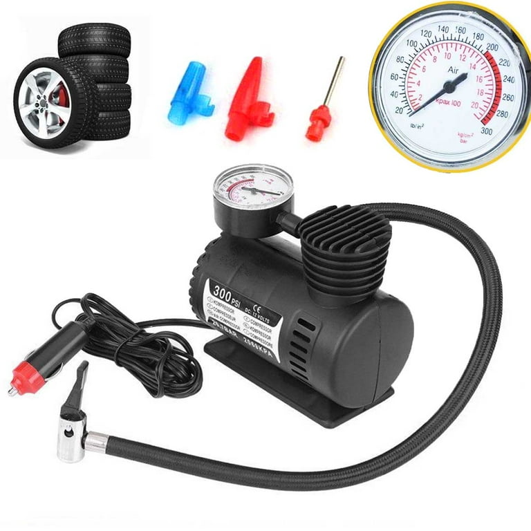 portable tire air compressor 12v