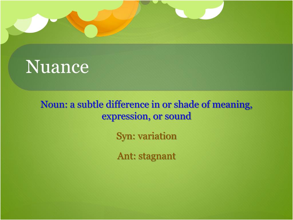 nuance syn