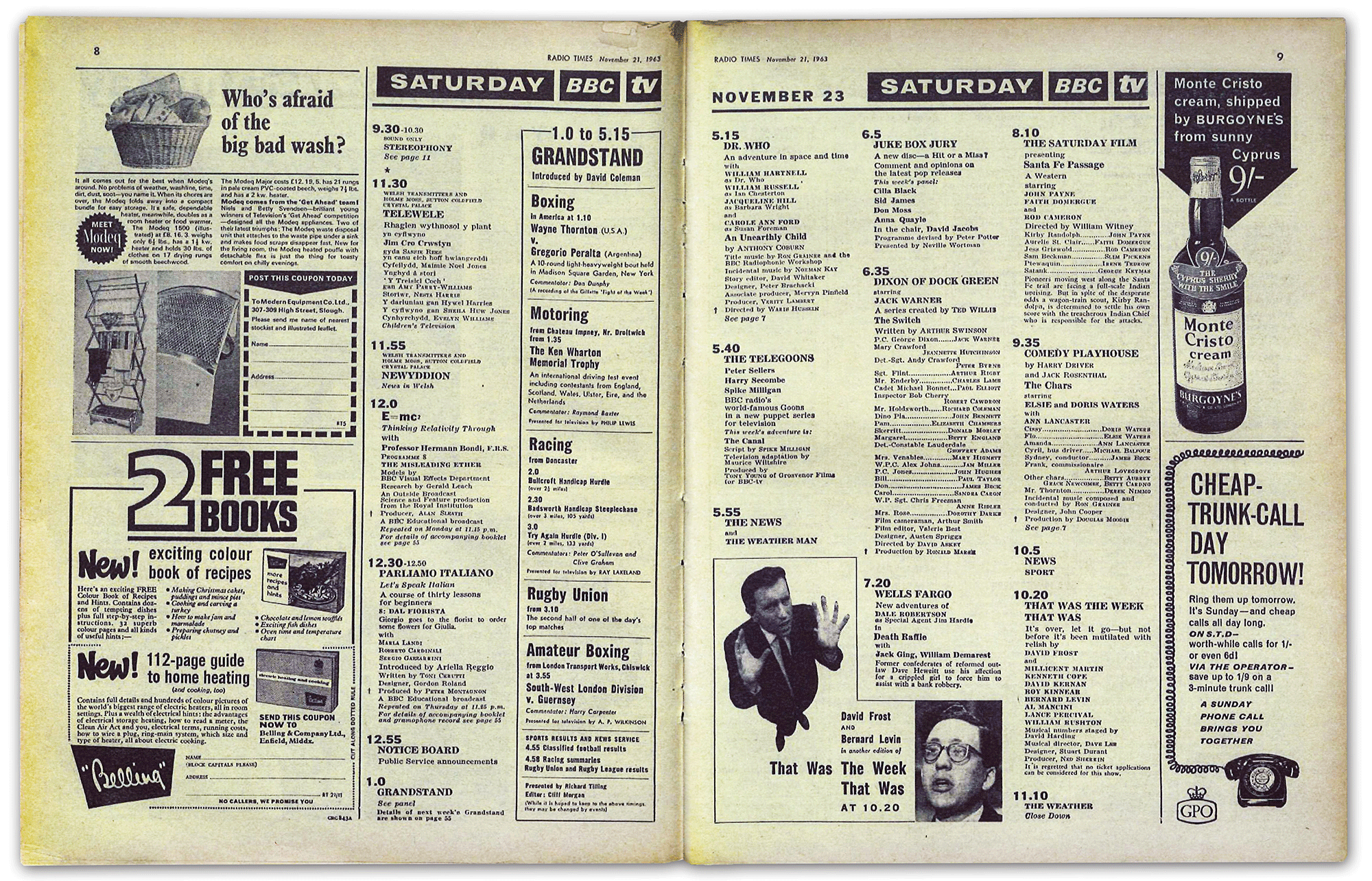 radio times tv listings guide