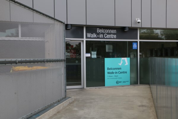 walk-in clinic canberra wait times