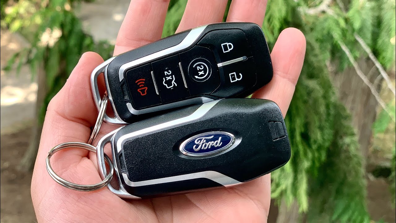 changing the battery on a ford key fob