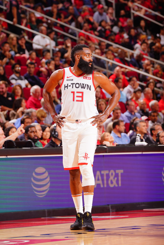 james harden vertical