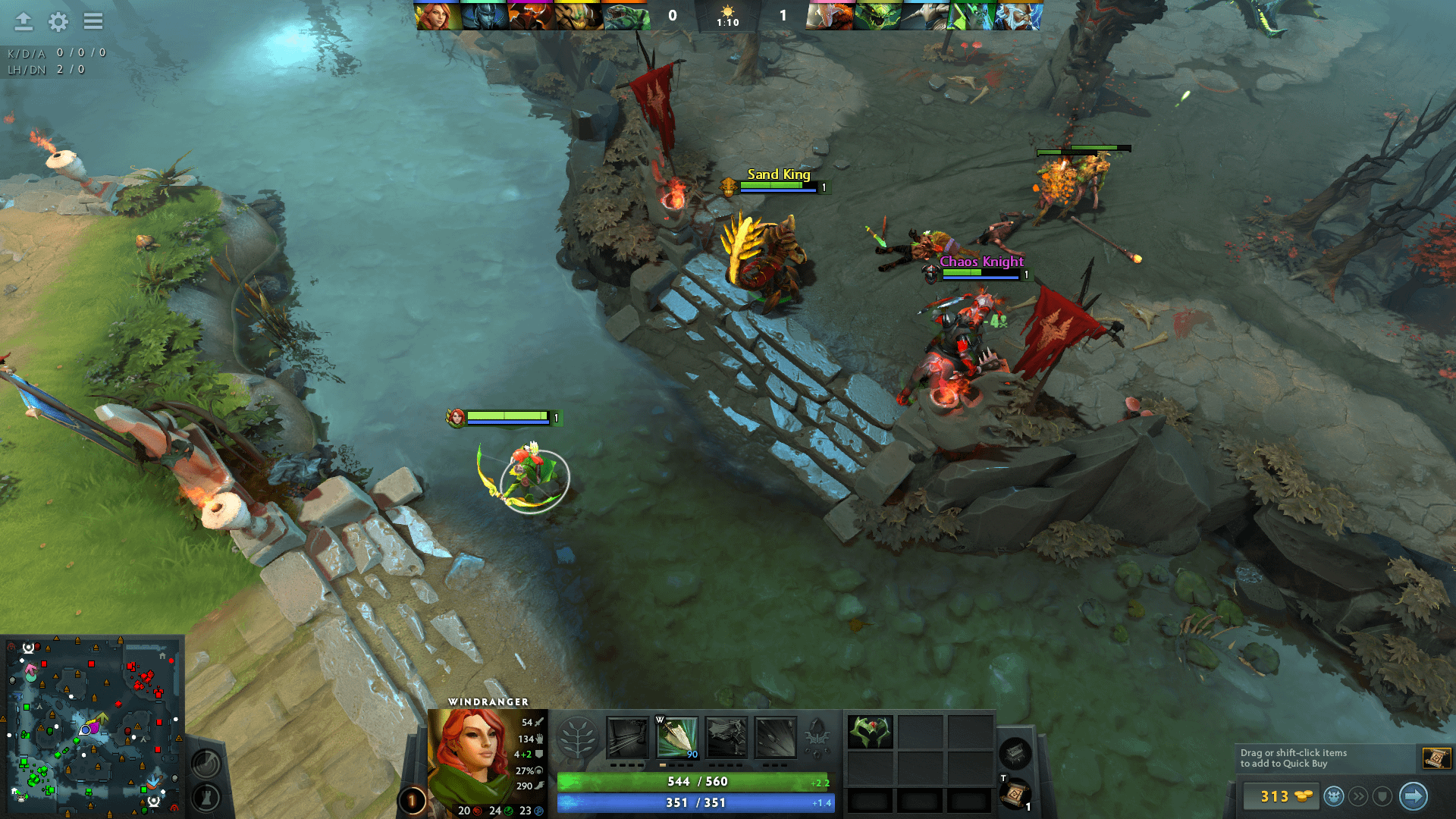 dota 2 bot command change lane