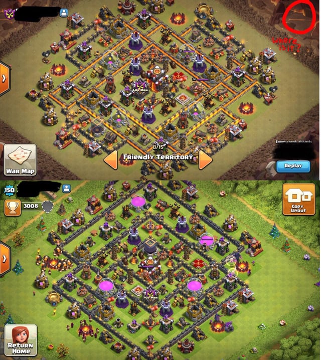 how to copy base in clash of clans