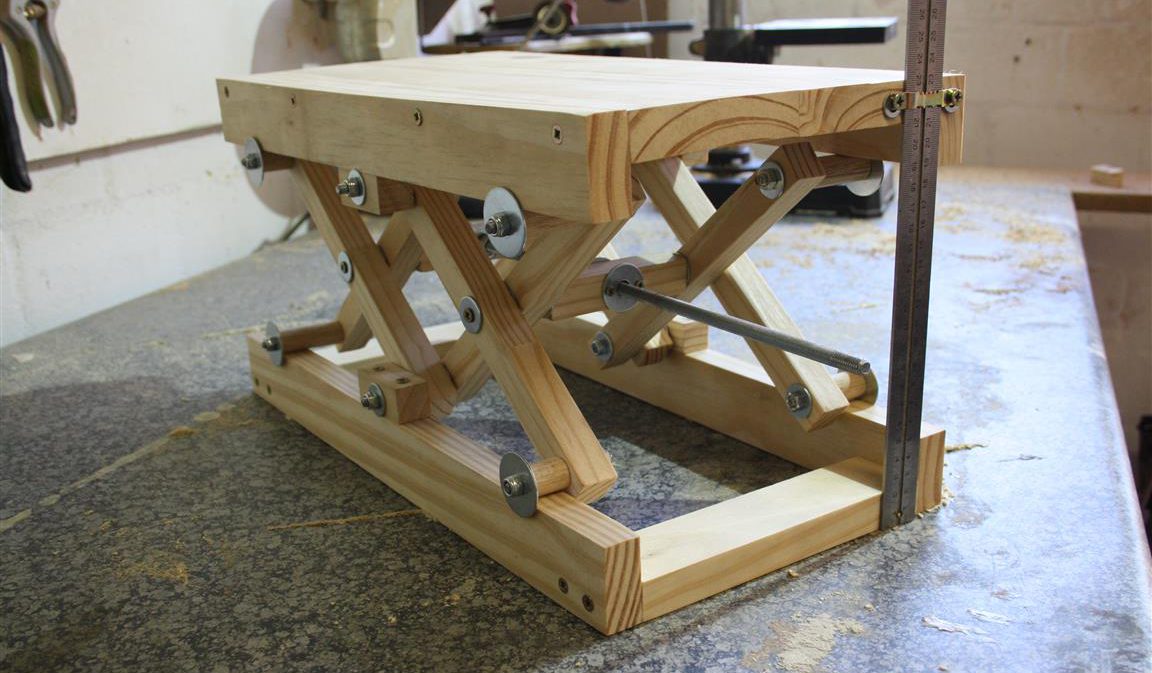 diy hydraulic lift table