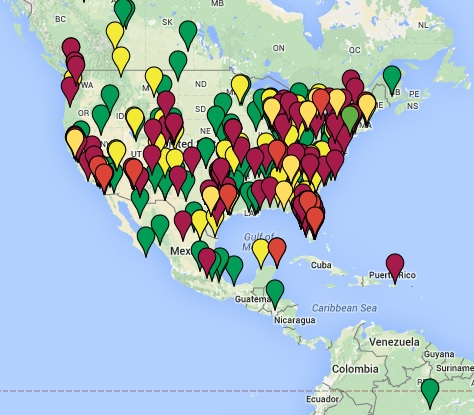 map of ihg hotels