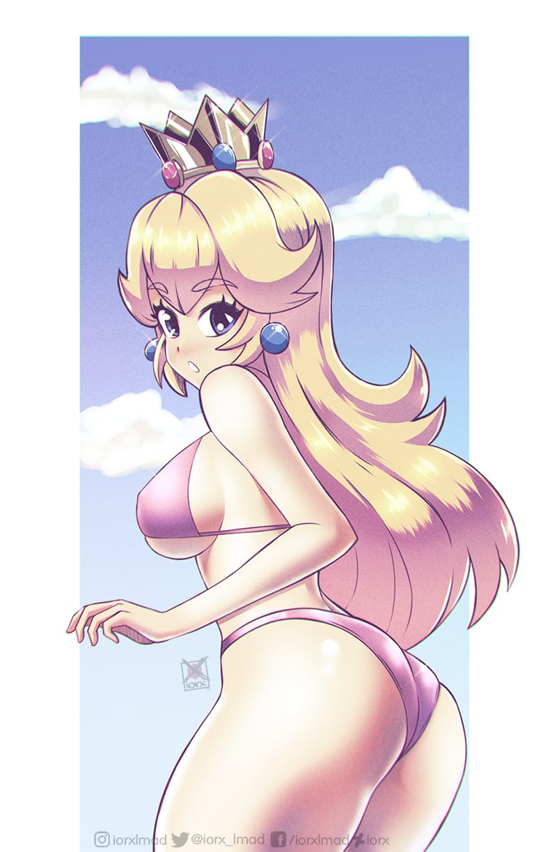 princess peach sexy