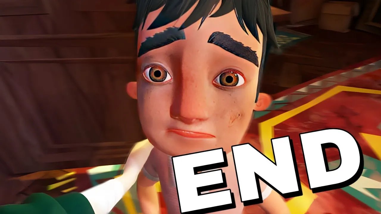 hello neighbor ending