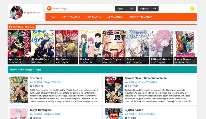 manhwa reading websites