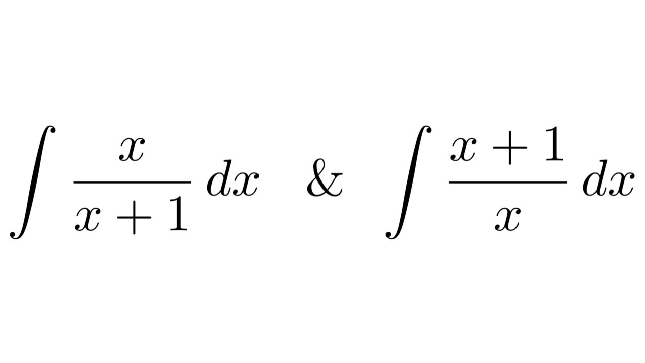 integration of 1 x 1 x