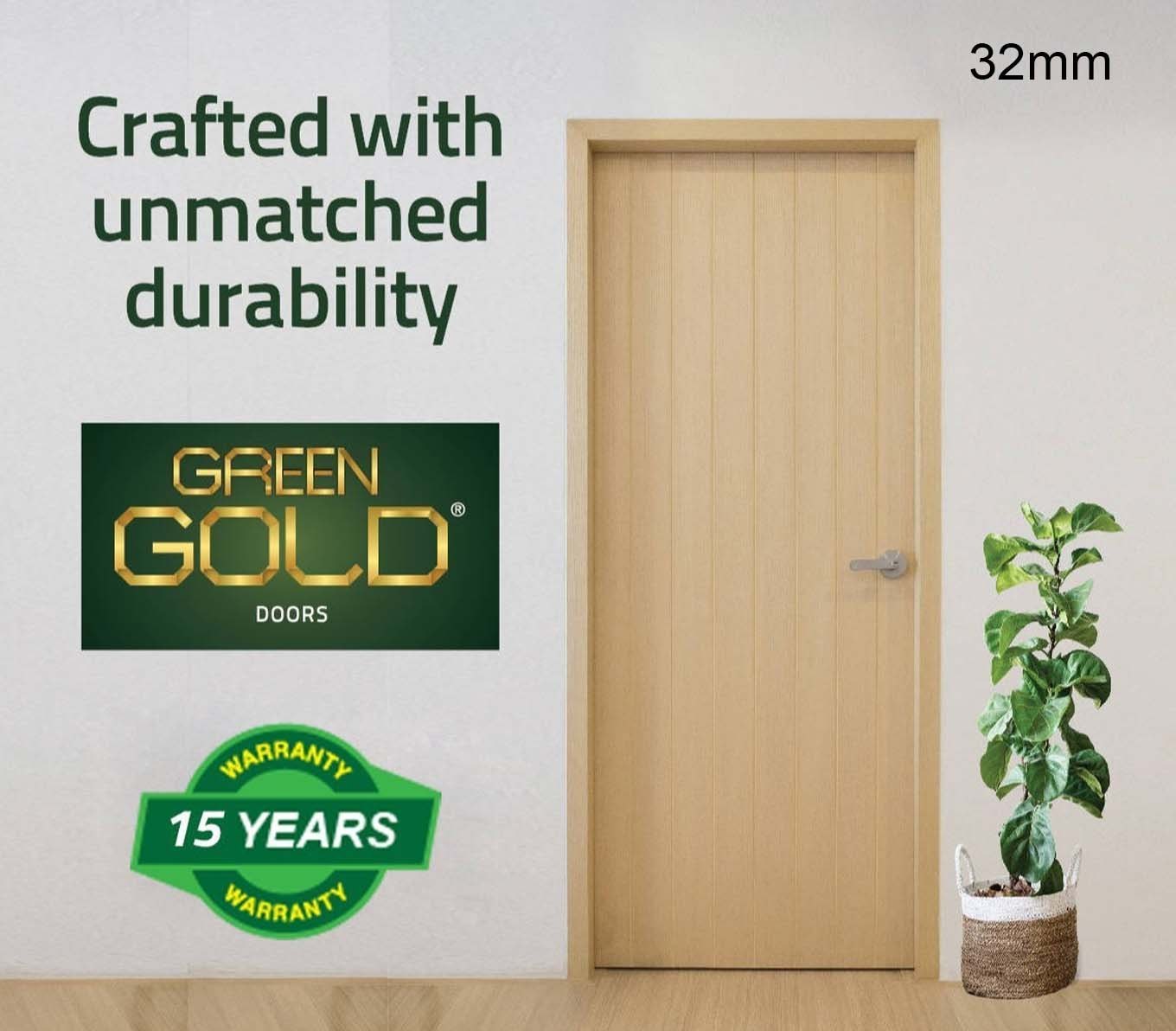 32mm flush door price