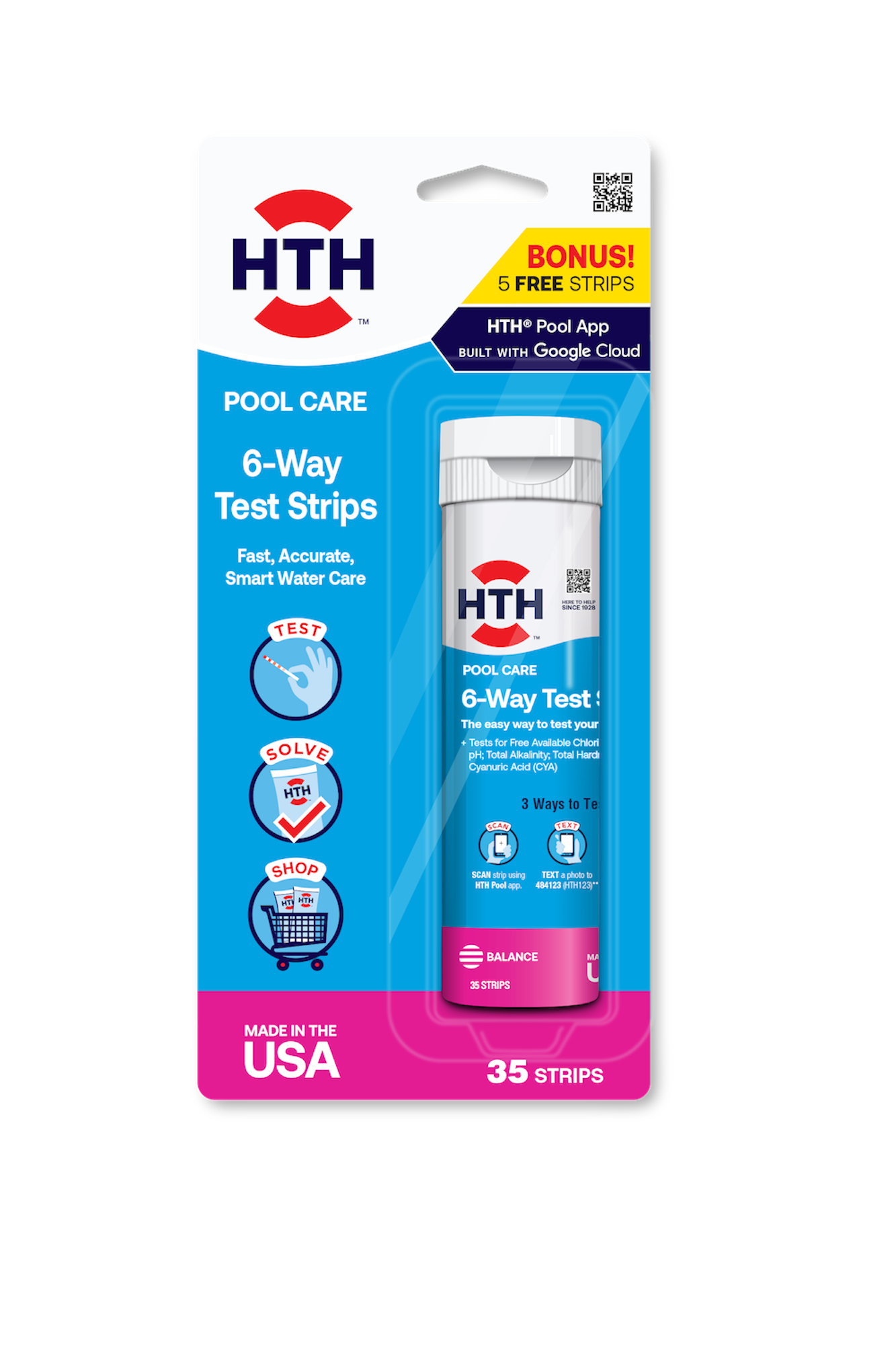 hth pool test strips