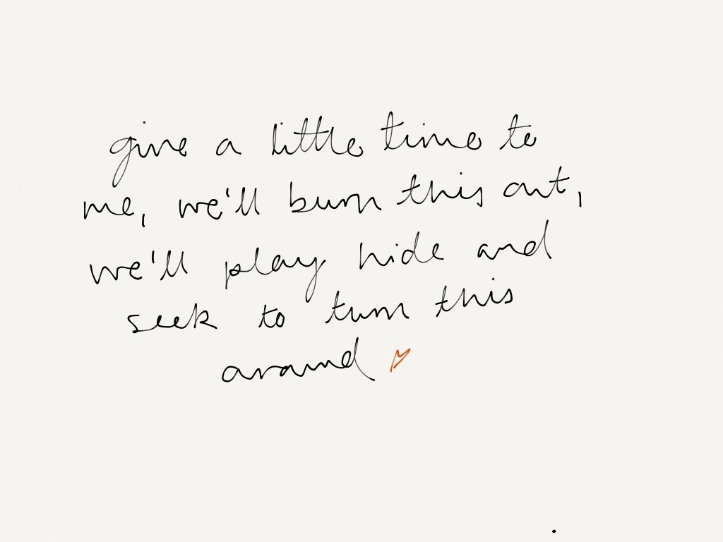 ed sheeran give a little time to me lyrics