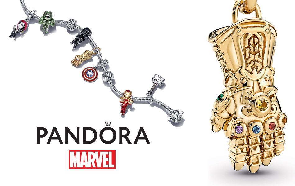 marvel pandora charms