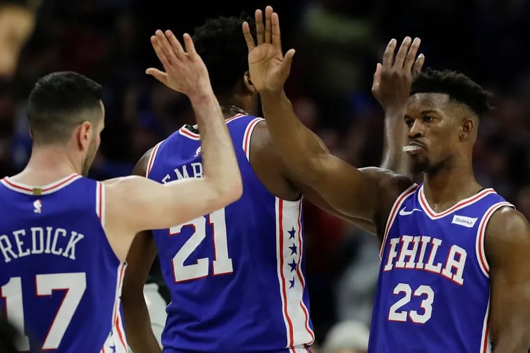 sixers home game schedule 2019