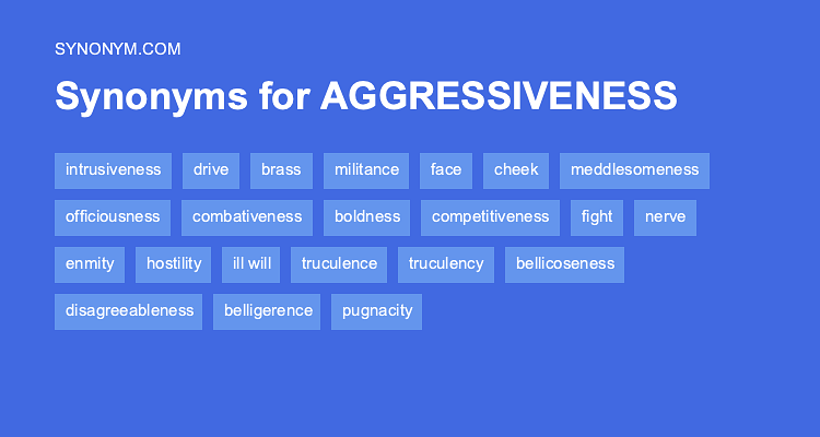 aggressive antonym