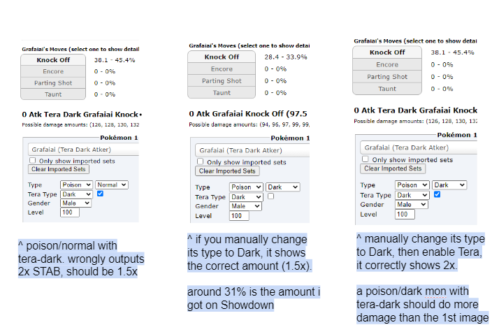 pokemon calculator showdown