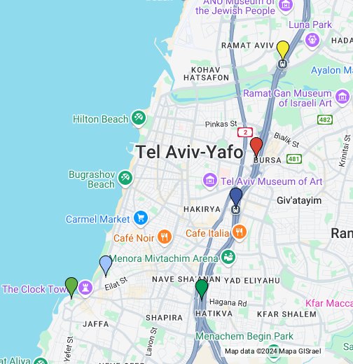 google maps tel aviv