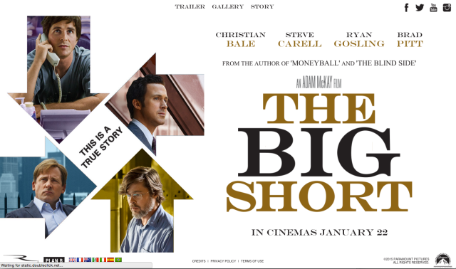 the big short movie imdb