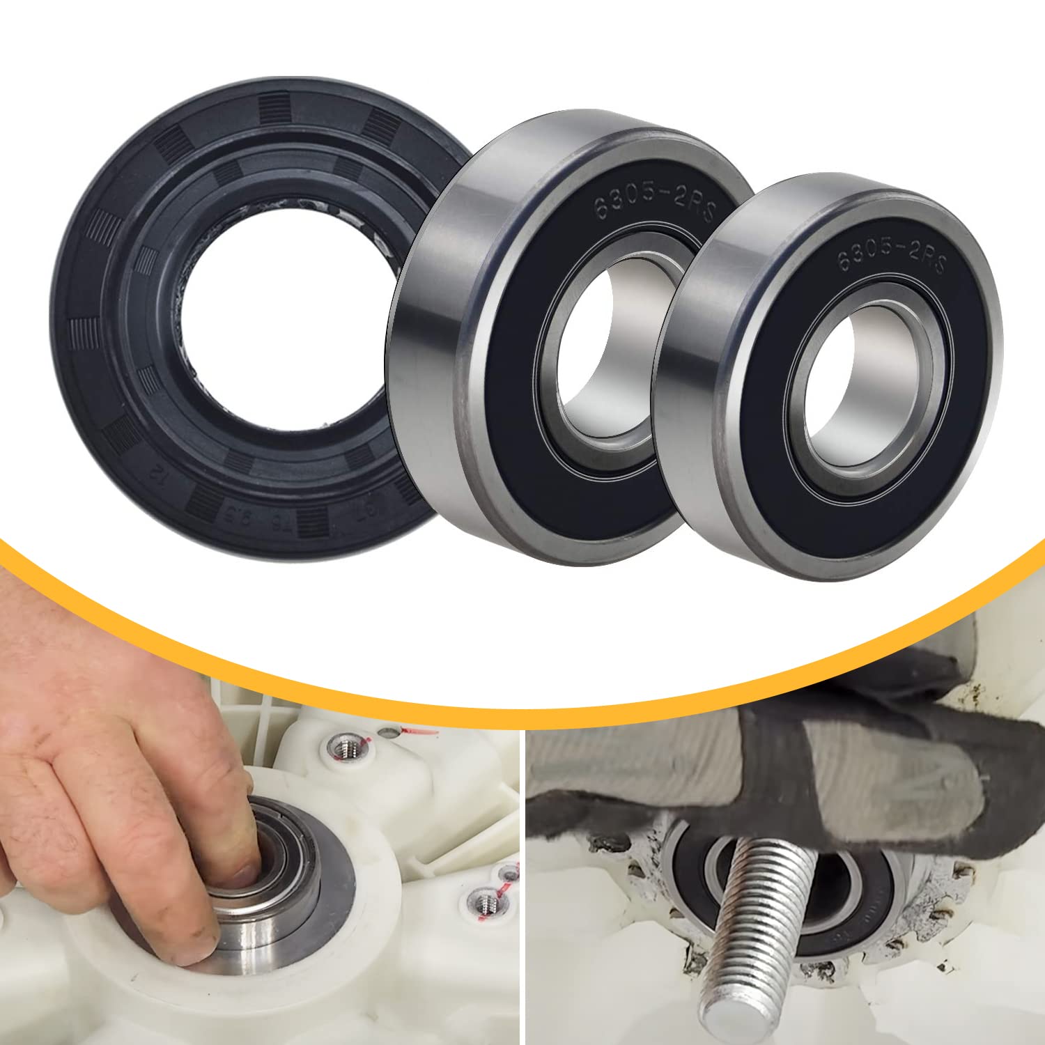 washer bearings replacement