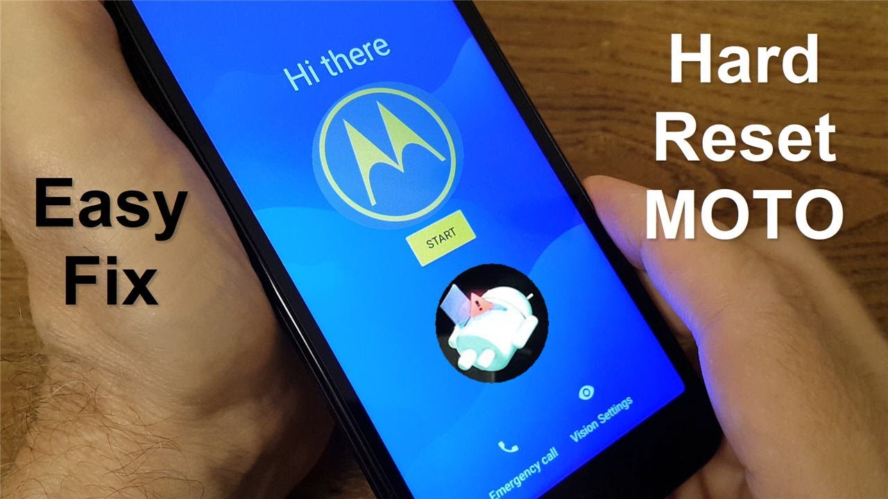 how do you reset a motorola phone