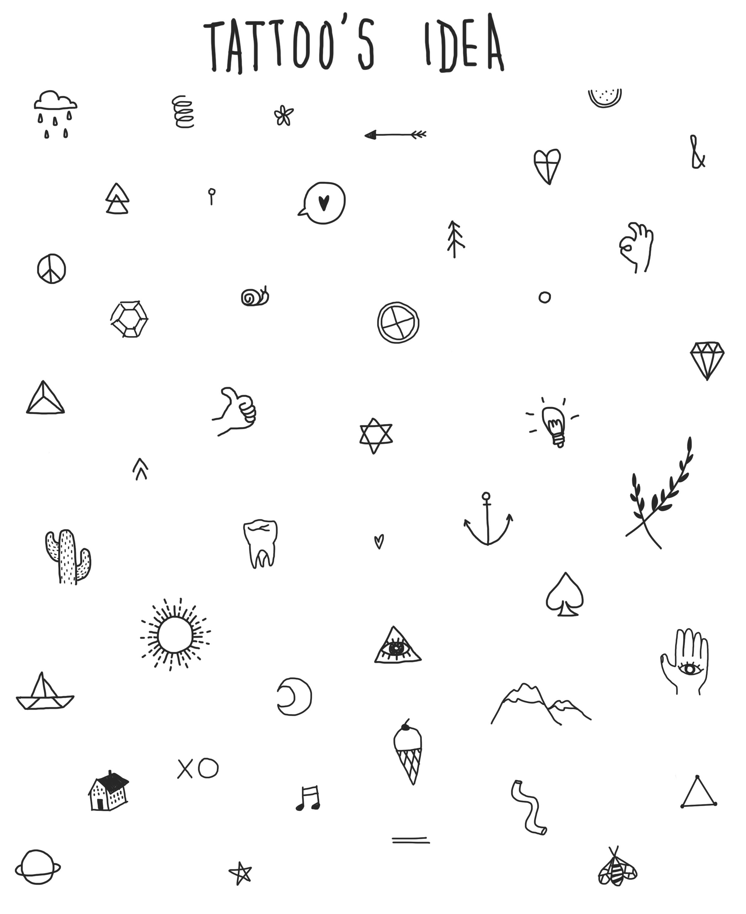 ideas mini tattoos