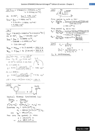 engineering dynamics 6th edition solution manual