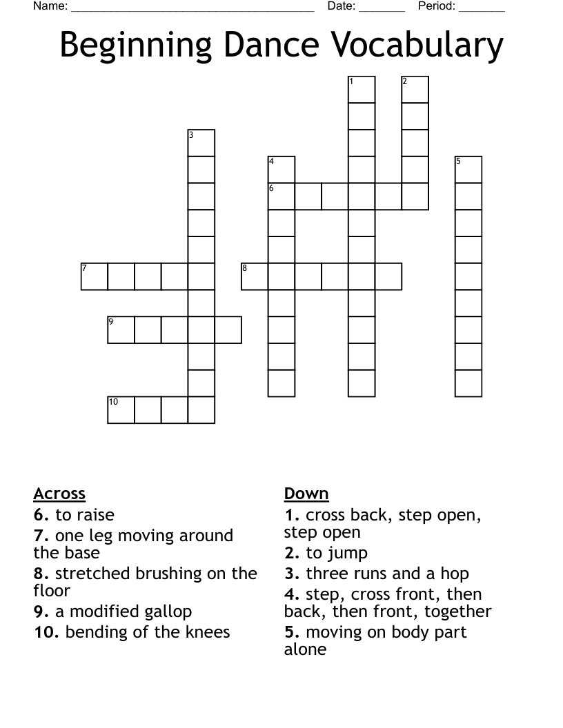 leap aside crossword