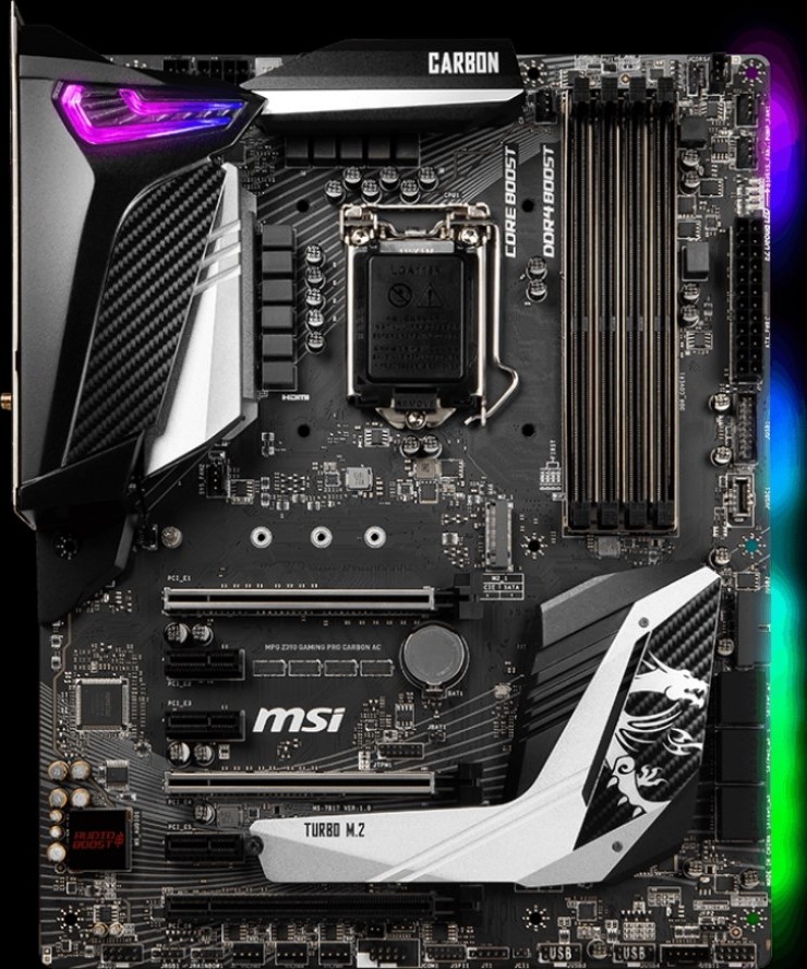 msi mpg z390 gaming pro carbon atx lga1151