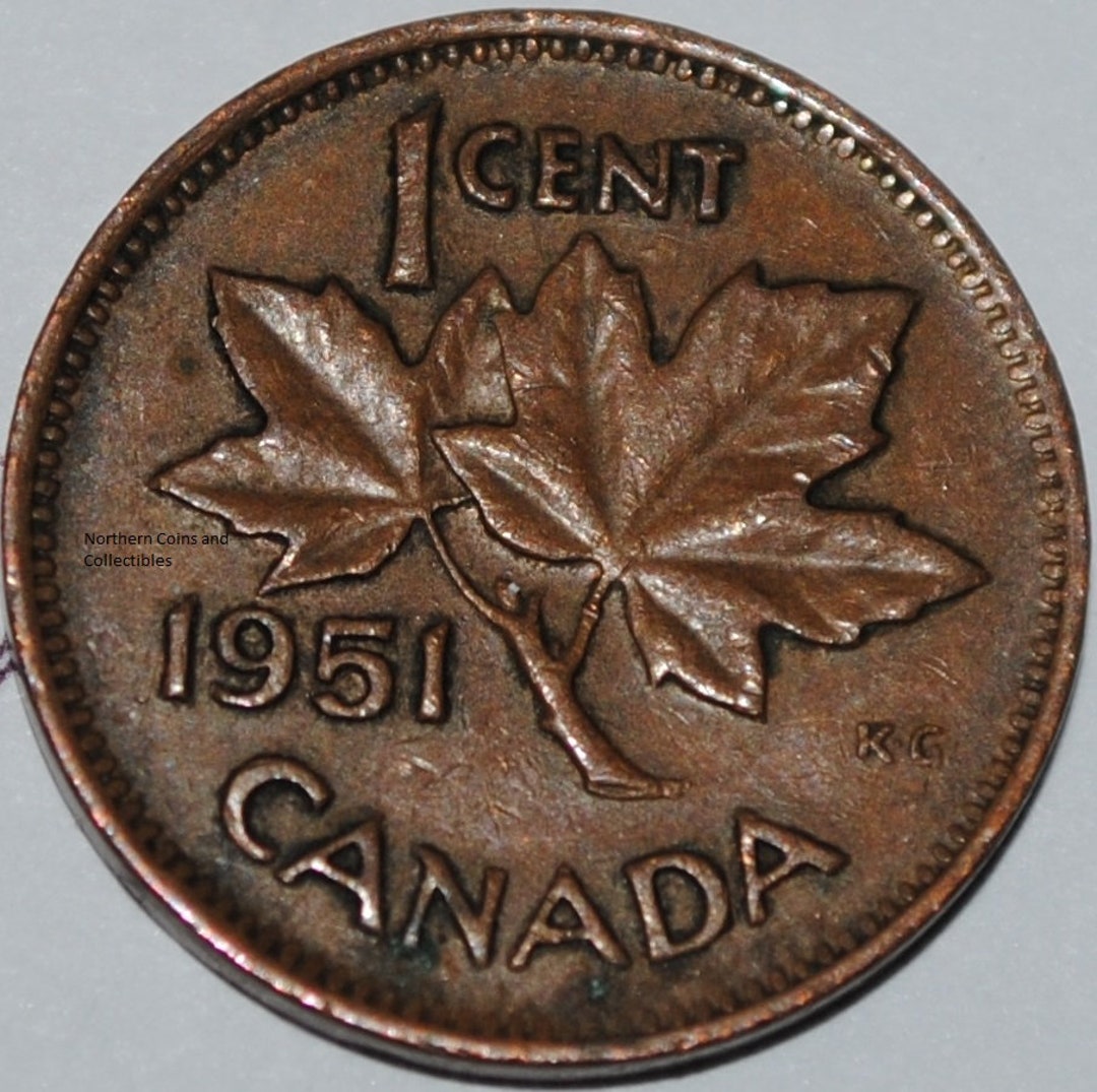 1951 canadian cent