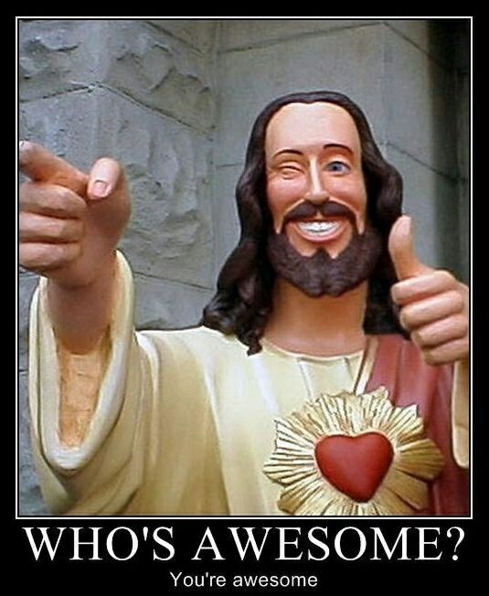 buddy christ meme