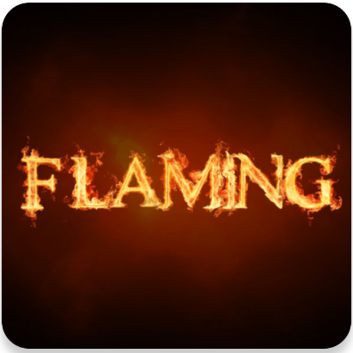 flaming text generator