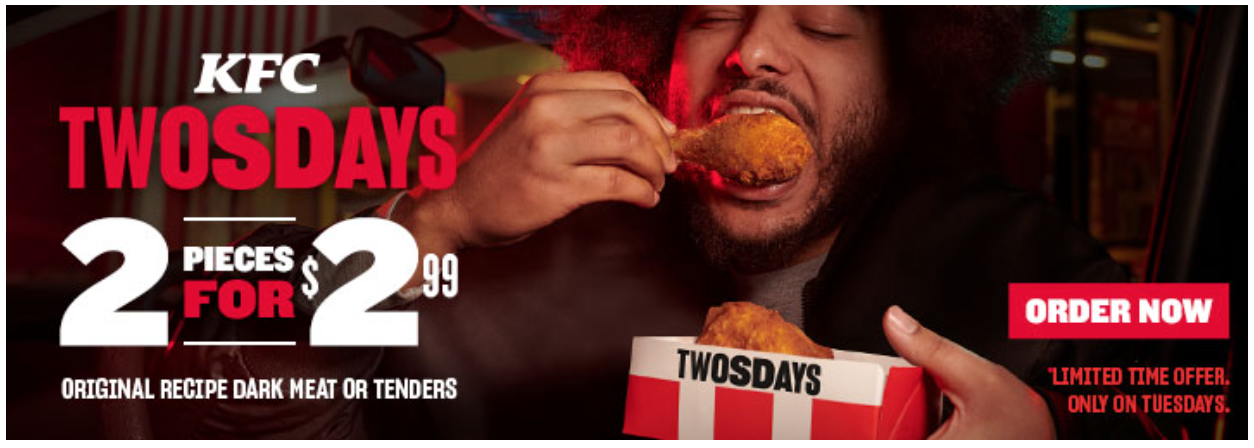 kfc 2.99 tuesday