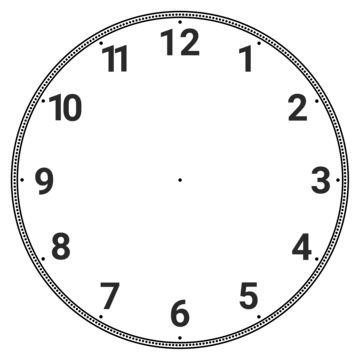 clock dial clipart