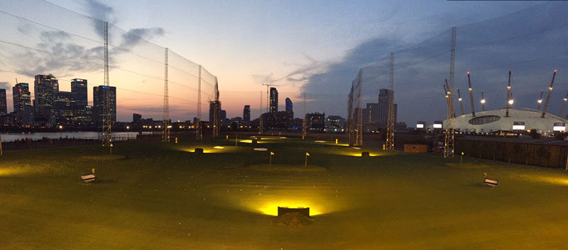 topgolf canary wharf