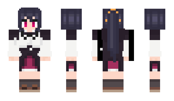 akeno minecraft skin