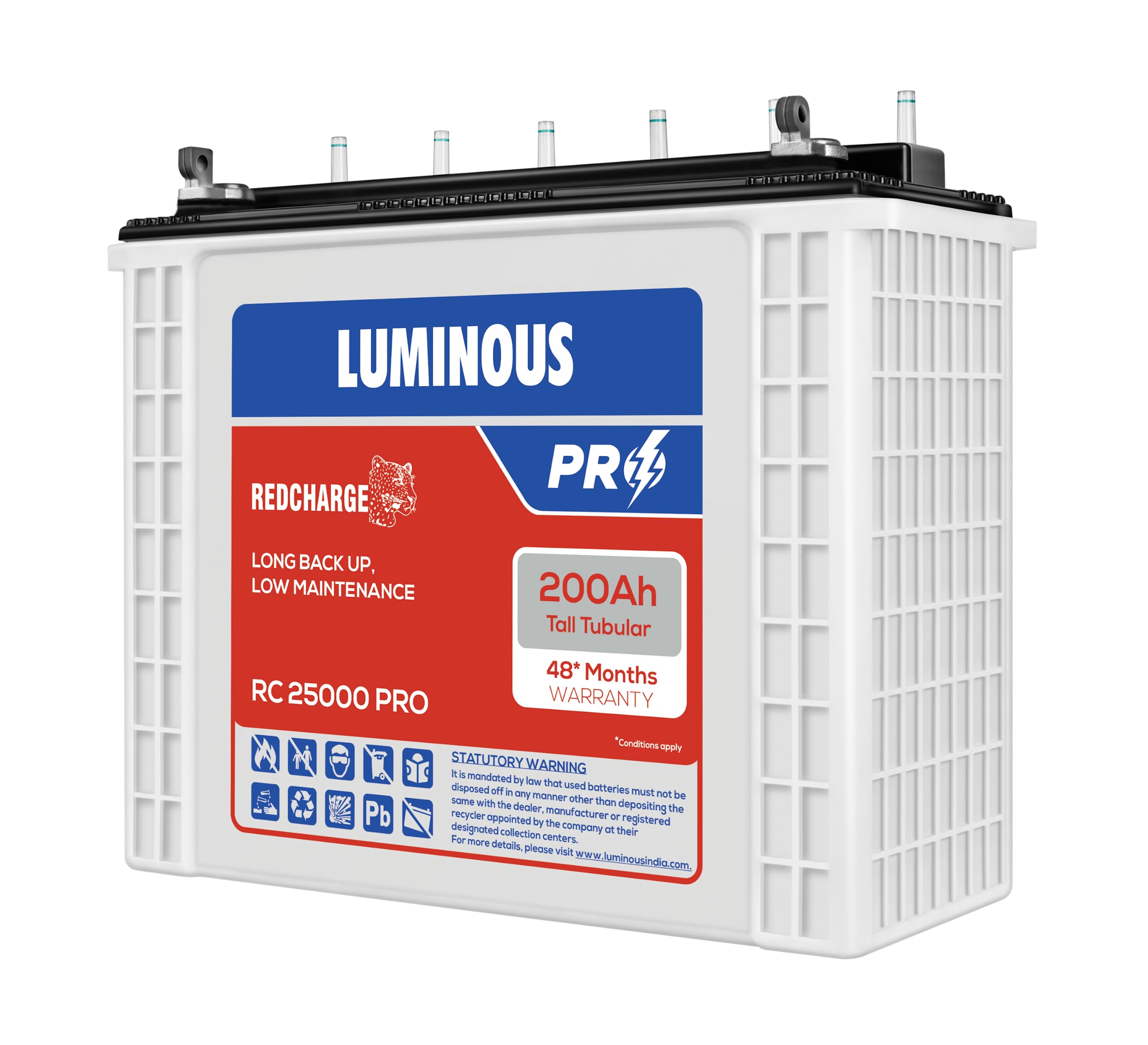 rc 25000 luminous battery