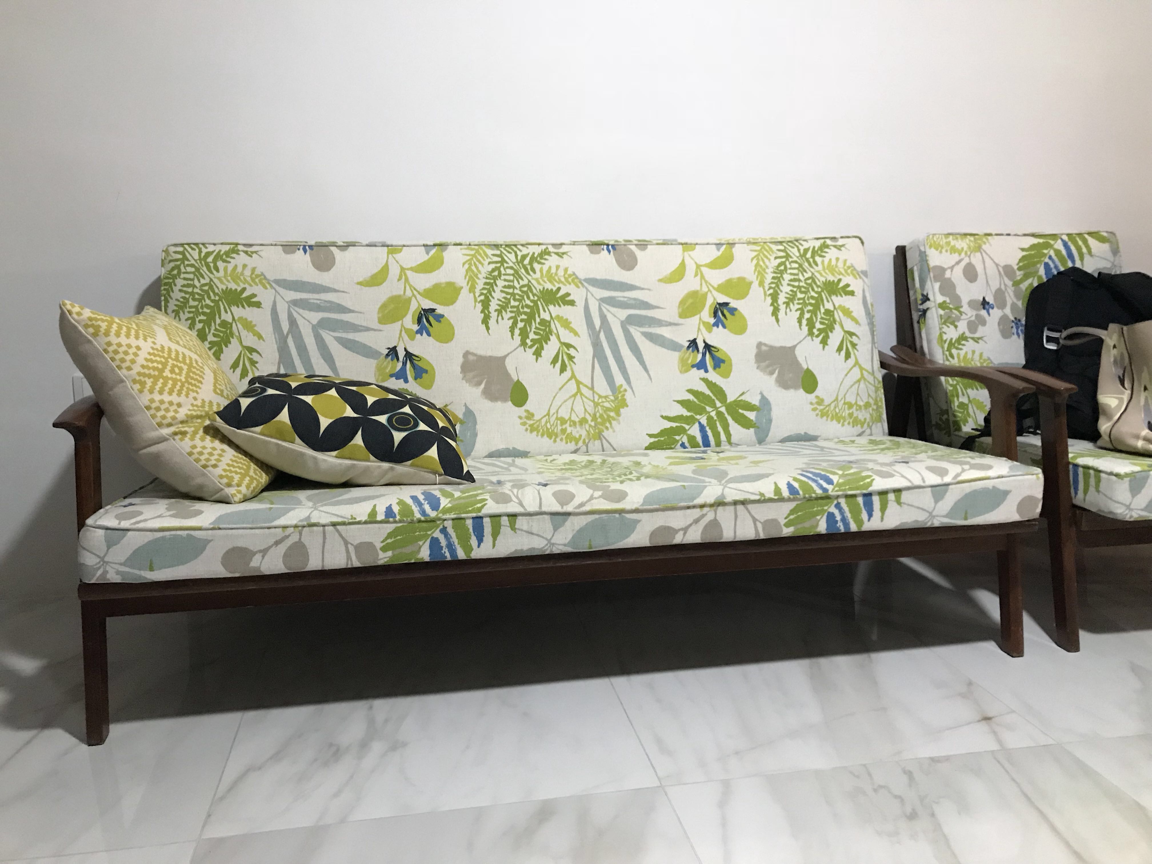 refurbished sofa